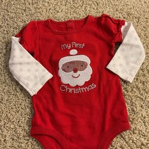 Koala Kids Infant My First Christmas Onesie